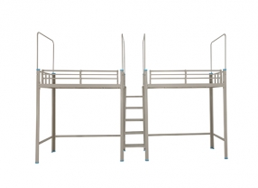 75管型材公寓床（踏板梯）大护栏